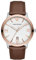 Emporio Armani Herren Analog Quarz Uhr mit Leder Armband AR11211