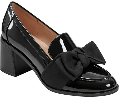 Bandolino Women's Korrar Pump, Black Patent 002, 7.5