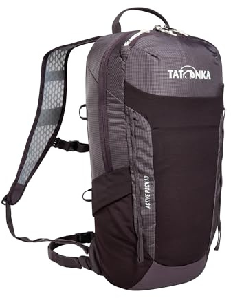 Tatonka Active Pack 10 - Kleiner, Leichter Rucksack mit Mehreren Fächern und Taschen, Trinkblasenfach und 10 Liter Volumen