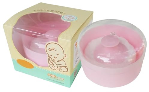 Babypuder Med Behållare Set Pudderdon Till Babypudder För Förvaring | behållare För Resan Hemsköta Nyblivna Föräldrar Barnskötare Badtid