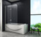 Duschtrennwand BREASE 120 x 140 (Badewanne)