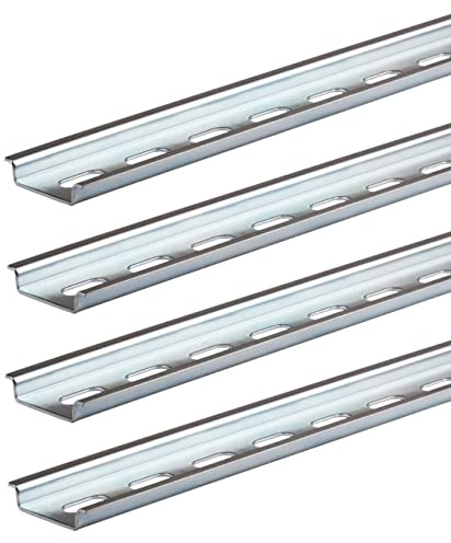 4er Pack, DIN-Tragschiene Hutschiene TS35, 1m