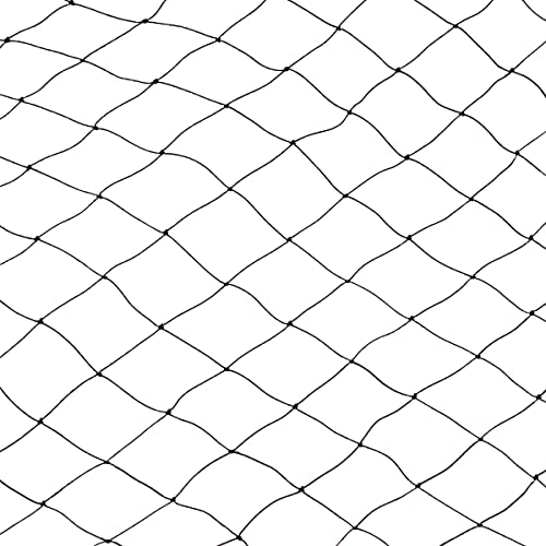 Katzenschutznetz für Balkon oder Fenster mit Montageelementen (5x4m, anthrazit)