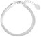 s.Oliver Armband Edelstahl Damen Armschmuck, 17+3 cm, Silber, Kommt in Schmuck Geschenk Box, 2036833