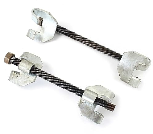 XPOtool Federspanner Satz 2-TLG. 375 mm (14,8) aus Stahl, Montagespanner Ausbauwerkzeug für Pkw Tuning Tieferlegung, Spannwerkzeug