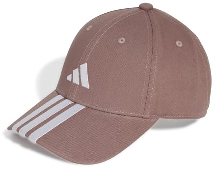 adidas Unisex - Adulto Bball 3S cap New Logo, Warm Clay/White, S