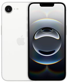 Apple iPhone 16e, 128GB, White (Renewed)