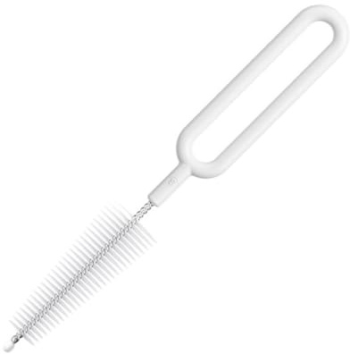 FOYTOKI Brosse de Nettoyage pour Biberon en Nylon 5pcs Poignée en Acier Inoxydable et Pp, Facile à Transporter, Maison Biberons de Bébé Couleur Aléatoire