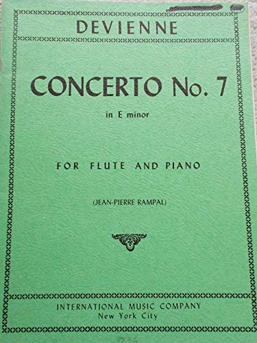 Devienne - Concerto No. 7 in E Minor for Flute and Piano (Rampal)