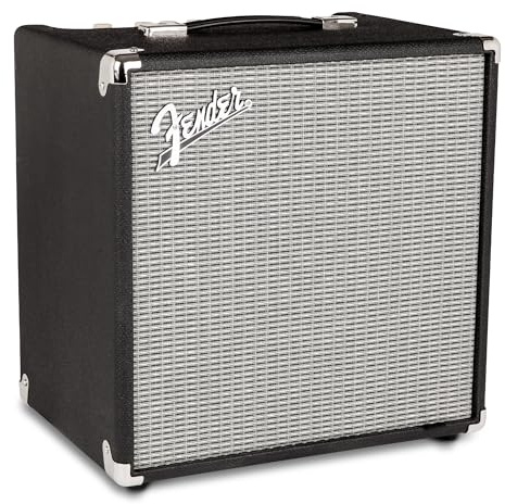 Fender Rumble 40 V3 Bass Amp for Bass Guitar, 40 Watts, with 2-Year Warranty Speaker, with Overdrive Circuit and Mid-Scoop Contour Switch