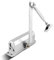 Greensen Door Closer, Adjustable Overhead Door Closer Heavy Duty Fire Door Closer for Internal or External Doors, Soft Spring Door Closer for Commercial & Home Use (45-65kg)