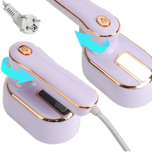 Ferro da stiro a vapore Mini, 1000 W, mini ferro da stiro a vapore portatile, per la casa, per la casa, il ferro da stiro a vapore, pieghevole, portatile, per la casa e in viaggio