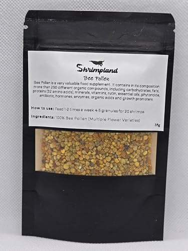 Polline d'api 35 g, cibo per gamberetti Shrimpland