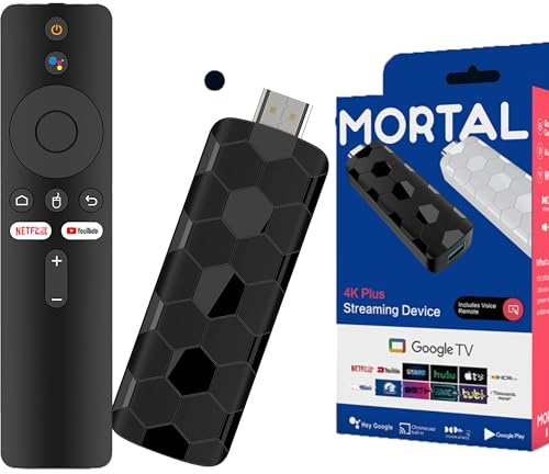 Android TV Stick 4K Streaming Media Player, Android 14, 2GB RAM 16GB ROM, 8K Video Decoding, WiFi 6 & Bluetooth 5.4, USB 3.0, 4K@60Hz HDMI 2.0, for Home Entertainment Live Sports