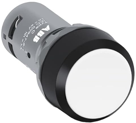 abb-entrelec CP1 – 10 Betätigungsplatte w-10 Fach galvanisiert Deckweiß