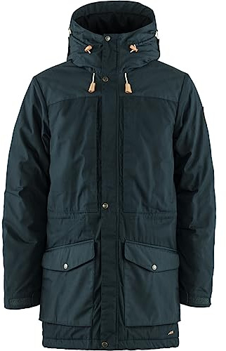 Fjällräven Herren Singi Wool Padded Parka, Dark Navy, XXL