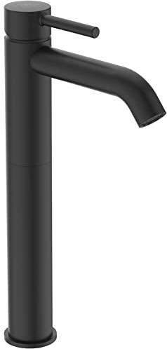 Ideal Standard BC194XG Ceraline Waschtischarmatur verlängerter Sockel mit Zugknopf-Ablaufgarnitur