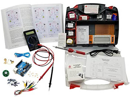Make: Electronics 3rd Kit 1 & 2 Ultimate Bundle Includes Deluxe Book and Kits - Component Bundle for Beginners, Intermediate and Advanced Follow Experiments on Make: Electronics Third by
