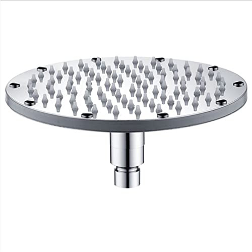 Alcachofa De Ducha Redondo Con Led, Control De Temperatura, 3 Cambios De Color Duchas De BañO Alcachofa, 10 Inch Rociador Superior De Ducha, Montaje En Techo O En Pared, Acero Inoxidable,Type1