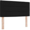 vidaXL Kopfteil Linien-Design Schwarz 90 cm Stoff