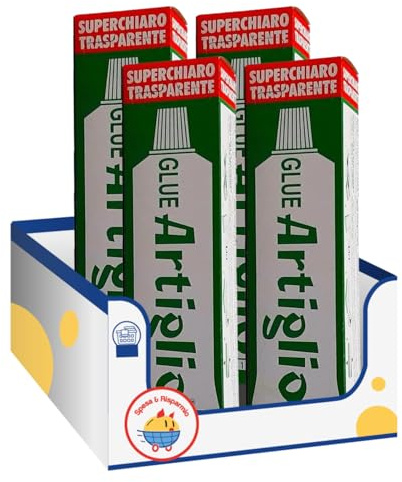 Colla Neoprenica Universale a Bassa Viscosità – Adesivo Rapido e Resistente all'Umidità – Tubetto Multiuso – Variazioni 4/8/12 Pezzi (4)