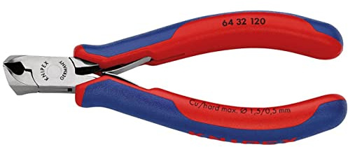 Draper Expert Knipex 27716 - Tronchese a tagliente frontale inclinato per elettronica, 120 mm