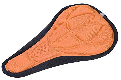 VGEBY1 Sattelüberzug, Sitzpolster aus Schaumstoff Sattelüberzug für Mountain Road Bikes(Schwarz)