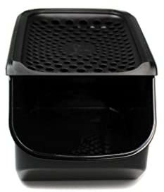 TUPPERWARE Zwiebel-Lager 5,5 L schwarz Zwiebellager A168 Zwiebelmeister