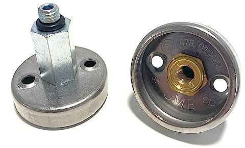 OMB Dish LPG - Adattatore per serbatoio M10, con filettatura interna, lunghezza 60 mm