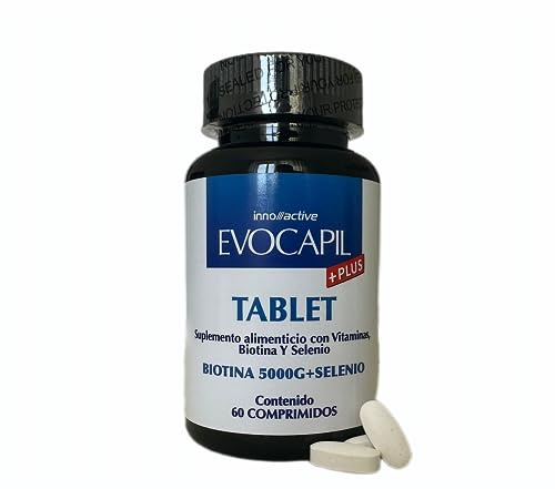 Evocapil Plus 3x 60 Tabletten gegen Haarausfall & nach Haartransplantation - Biotin + Selen, Zink & Vitamine - Haarvitamine für Männer & Frauen