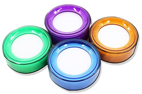 SUCHUANGUANG Taza de Esponja húmeda para Dedos Humedecedor de Dedos para Contar Monedas Papel Dinero Billetes Color Aleatorio Suministros de papelería de Oficina Plástico + Esponja