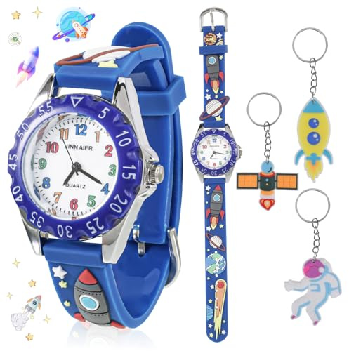 Reloj Analógico y Digital para Niños - Espacial, Infantil y de Pulsera para Profesores y Bebé