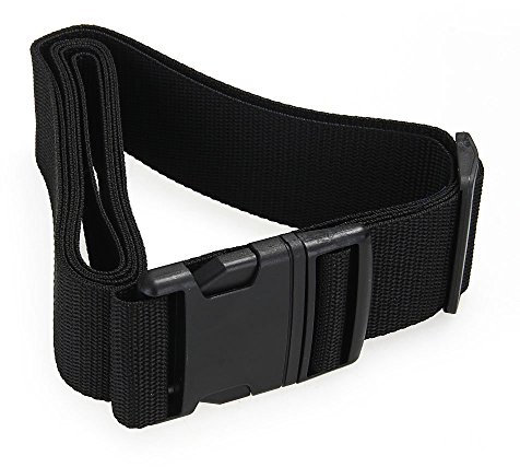 Simpls Sangle de transport - Noir - Pour valise, sac de voyage - 2 m