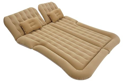 CLEADONG SUV - Materasso ad aria, doppio lato, floccato spesso, per SUV, viaggi all'aperto