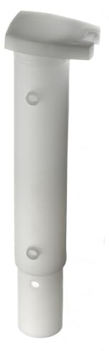 Alberts 653903 Bodenhülse für Wäschepfähle | Kunststoff, weiß