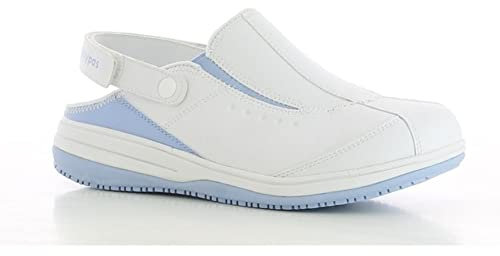 Oxypas Damen Iris Sicherheitsschuhe, Weiß (lbl), 42 EU