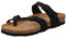 Rohde Damen Zehentrenner Pantolette Alba 5594, Größe:42 EU, Farbe:Schwarz