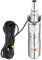 WooDerson 12V Edelstahl Solar Wasserpumpe 180W Tiefbrunnen Tauchpumpen, 1.2m³/h Tauchpumpe Bohrlochpumpe für Industrie, Bewässerung, Heimgebrauch