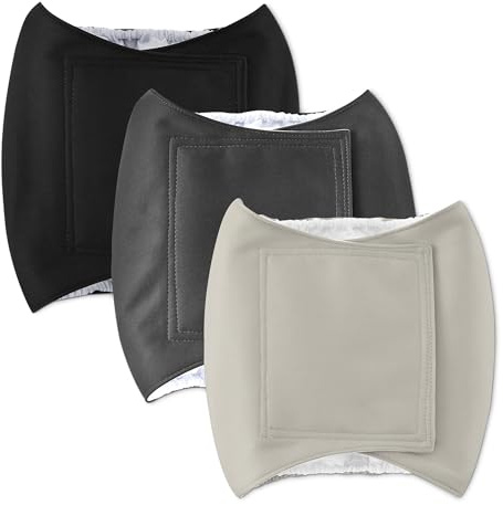 Amazon Basics - Pañales lavables para perros macho, talla L, paquete de 3