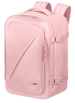 American Tourister Take2Cabin - Ryanair Handgepäcktasche unter dem Sitz,25 x 20 x 40 cm,24L, Rosa (Pastel Pink)