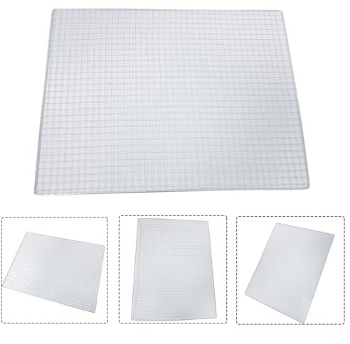 Rejilla de malla de barbacoa de acero inoxidable para parrilla, perfecta para cocinar carne de res, pollo y más (50 x 38 cm)