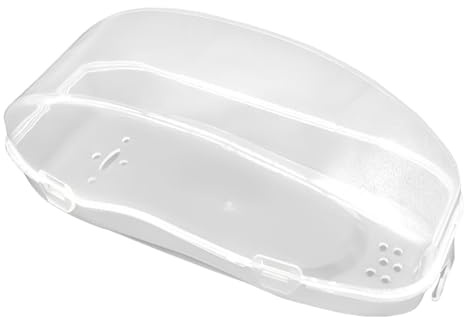 Riaisttd Étui de protection portable pour lunettes de natation, 17 x 7 x 5 cm, idéal pour lunettes de plongée avec tuba, lunettes de plongée, piscine, voyage, multicolore, Large glass model