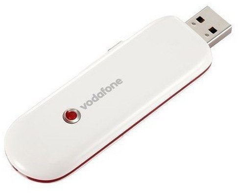 K3520 USB Stick Vodafone Pay Monthly Mobile Broadband HSDPA 7.2Mbps 3G Wireless Modem with TF Card Slot(White)