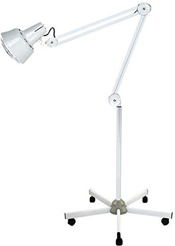 WUPYI2018 - Lampada a infrarossi, 275 W, a onde corte a infrarossi, attrezzatura ipertermica, luce rossa, per alleviare i dolori muscolari