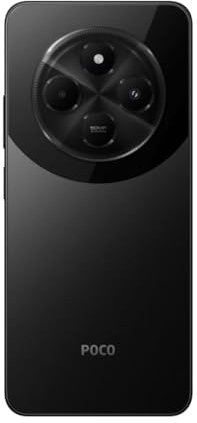 Xiaomi Poco C75 - Smartphone de 6+128GB, Pantalla inmersiva de 6.88” 120Hz, MediaTek Helio G81-Ultra, cámara Dual de 50MP IA, 5160 mAh, Carga rápida de 18W, NFC, Negro (Versión ES)