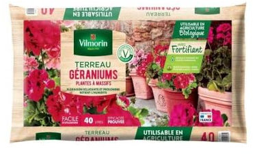 Terreau géraniums - VILMORIN - 40 L