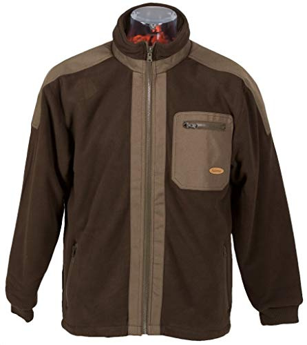 HUBERTUS herr fleece – vändjacka Oliv Gr. XXXL