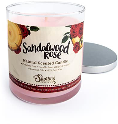 Shortie's Candle Company Kerze, rose