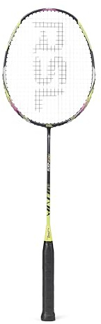 RSL Nova 05 Badminton Racket with Ashaway Competition Strings 100% Carbon/Graphite Racket