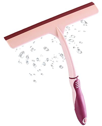 Anloximt Tergivetro per Doccia | Tergivetro Doccia per pareti Doccia piastrellate - Raschietto per tergicristallo con Impugnatura Comoda per Bagno